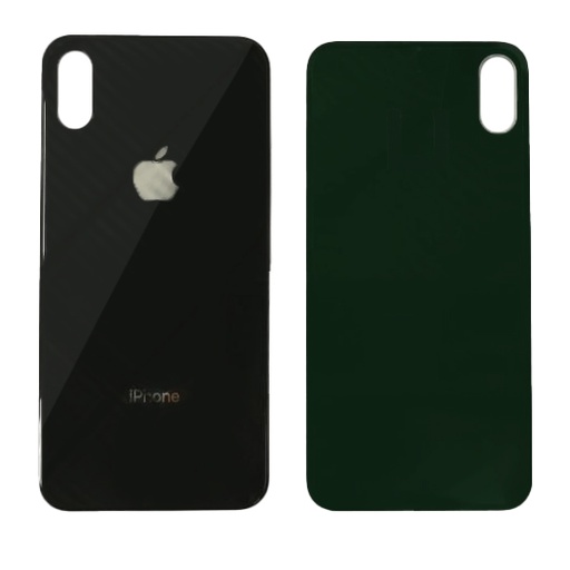 [TTIP001] TAPA IPHONE XS NEGRA SIN MARCO