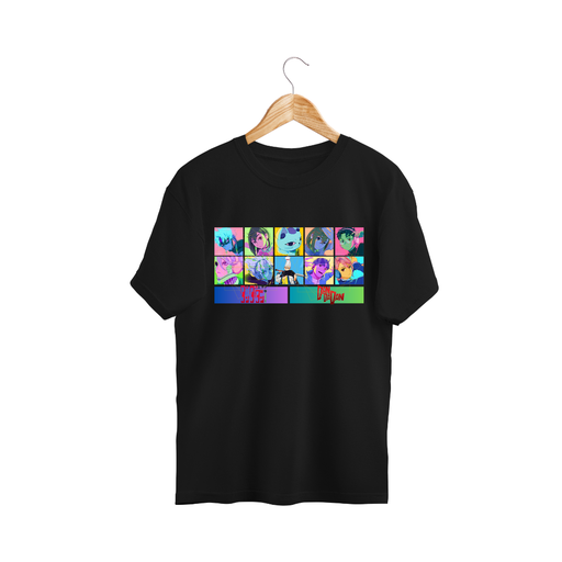 [DD1] Camisa Dan Da Dan Unisex Negra 