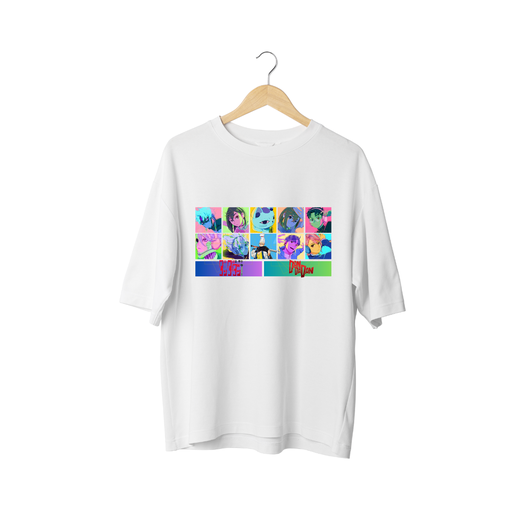 [DD1] Camisa Dan Da Dan Unisex Blanca
