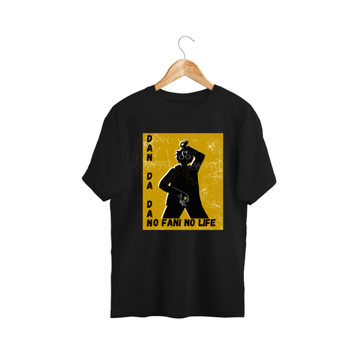 [DD2] Camisa Dan Da Dan Unisex Negra NO FANI NO LIFE