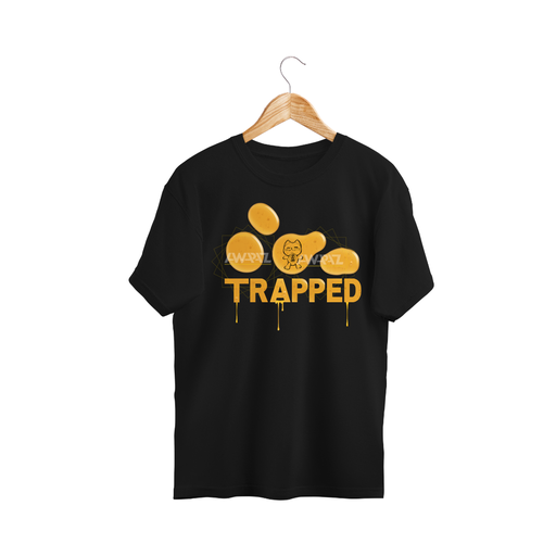 [DD4] Camisa Dan Da Dan Unisex Negra TRAPPED
