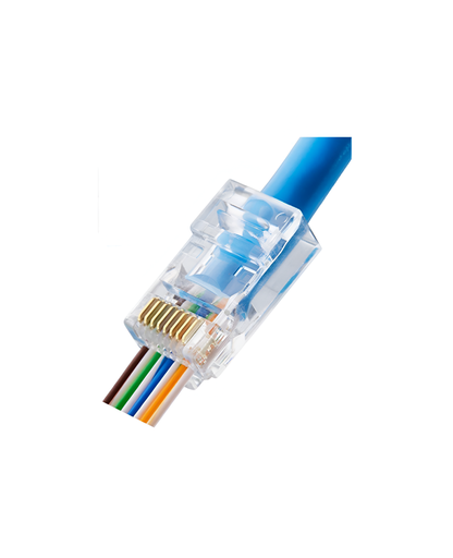 Terminal RJ45 plug Cat6 EASY, LANTEK LTK-EZU6T