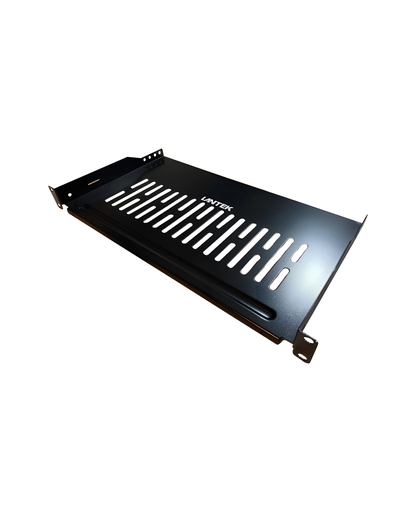 [890] Bandeja 1U 250mm (10) de fondo Ventilada, LANTEK LTK.BAN1010