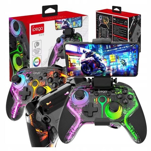 [6974363711955] CONTROL BLUETOOTH PG-9666TH IPEGA NEGRO