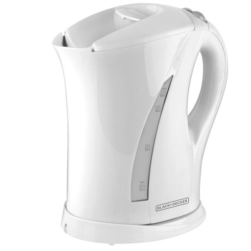 [BD00025] Black + Decker hervidor 1.7l blanco JKCBD7876W