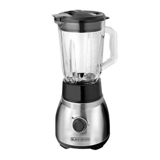 [BD00059] Black + Decker licuadora 2 veloc 750w inox +vaso personal BL1650S