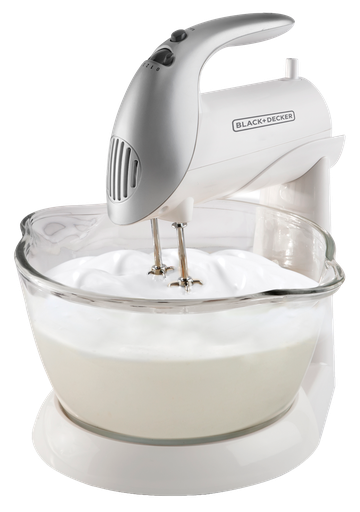 [BD00063] Black + Decker batidora de pedestal 250w con tazon blanca MX900