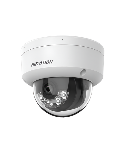 [2734] Camara Domo IP 2MP 2.8mm IP67 IK08 H.265+ PoE Micrófono Integrado, HIKVISION DS-2CD1123G2-LIU